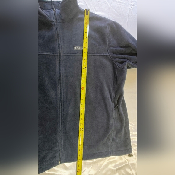 Columbia Dark Blue Fleece Jacket - Picture 14 of 16